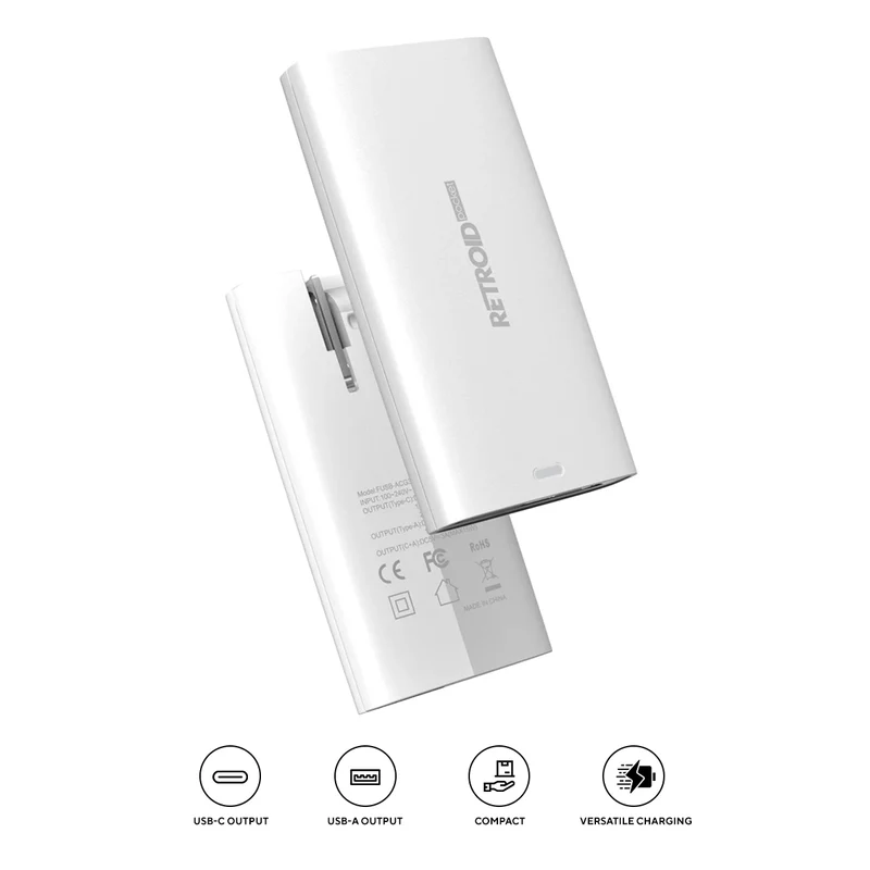 Retroid Pocket R1 35W Charger (White)
