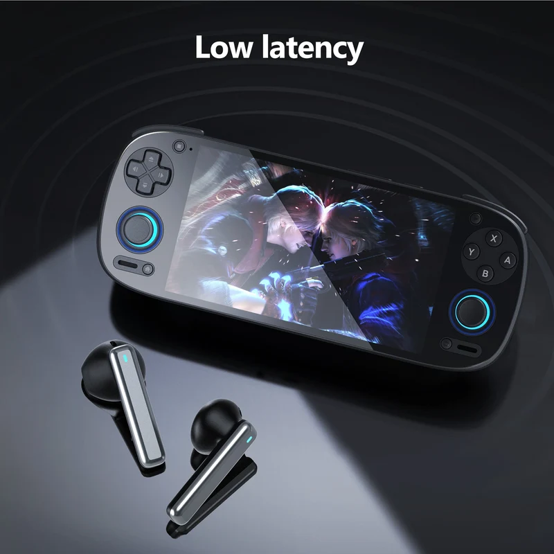 Retroid Pocket H1 Bluetooth Earbuds (Black, White)