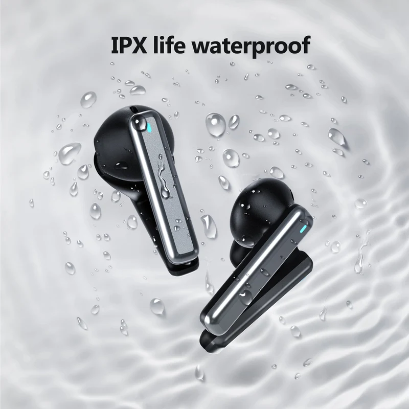 Retroid Pocket H1 Bluetooth Earbuds (Black, White)