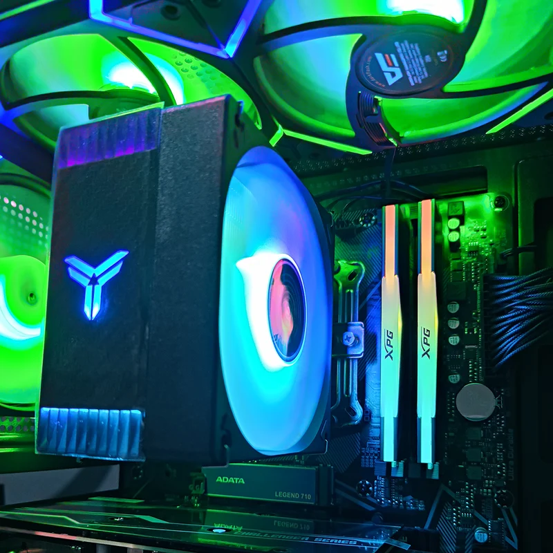 Alpha DB330M Black Desktop Gaming PC | AMD Ryzen 5 5500 | 16GB RAM | 512GB SSD | RX 7600 | Windows 11 Pro