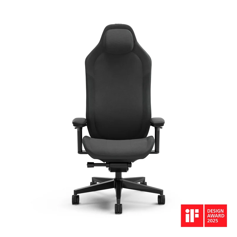 Fractal Design Refine Ergonomic Gaming Chair (Dark Fabric, Light Fabric)