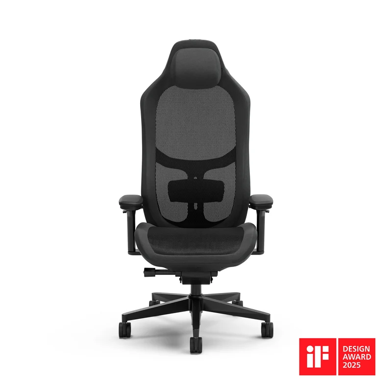 Fractal Design Refine Ergonomic Gaming Chair (Dark Mesh, Light Mesh)