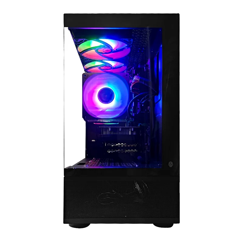 Alpha Reyna Black Desktop Gaming PC | Intel i5 12400F | 16GB RAM | 512GB SSD | RTX 3050 | Windows 11 Pro