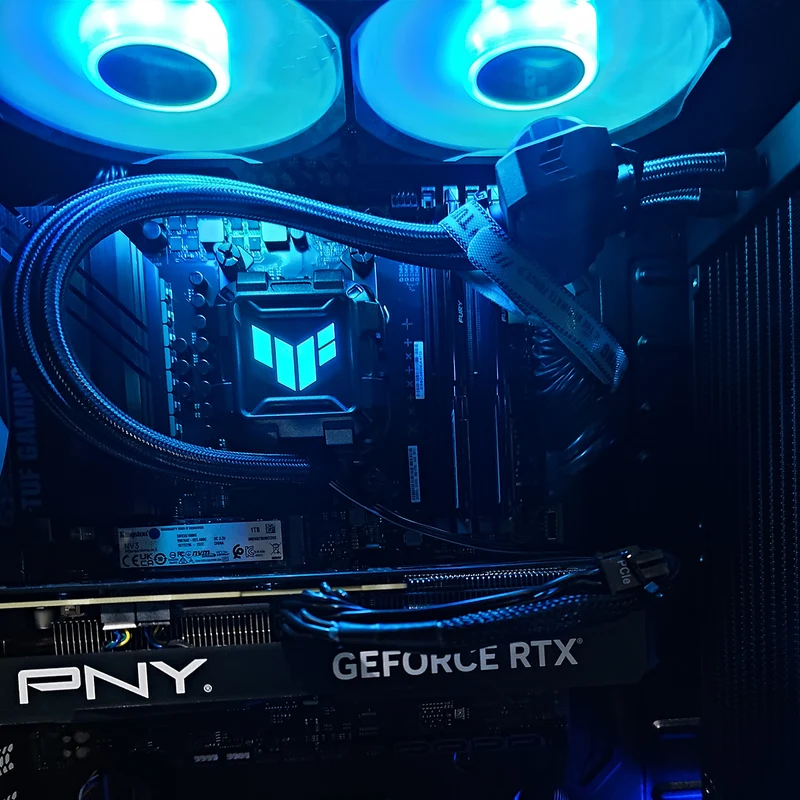 Aurora GT301 Black Desktop Gaming PC | AMD Ryzen 5 7500F | 32GB RAM | 1TB SSD | RTX 4070 | Windows 11 Pro