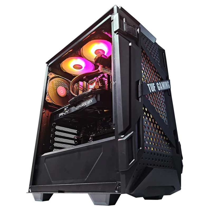 Aurora GT301 Black Desktop Gaming PC | AMD Ryzen 5 7500F | 32GB RAM | 1TB SSD | RTX 4070 | Windows 11 Pro