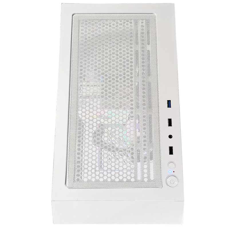 Alpha Gamma C50 White Desktop Gaming PC | AMD Ryzen 5 5500 | 16GB RAM | 480GB SSD | RX 7600 | Windows 11 Pro