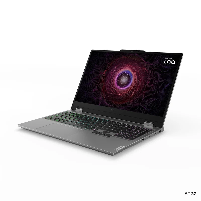 Lenovo LOQ 15ARP9 83JC00JEPH Gaming Laptop (Luna Grey) | 15.6" FHD (1920x1080) IPS 144Hz | Ryzen 5 7235HS | 12GB RAM | 512GB SSD | RTX 4050 | Windows 11 Home | Lenovo Modern Gaming Backpack