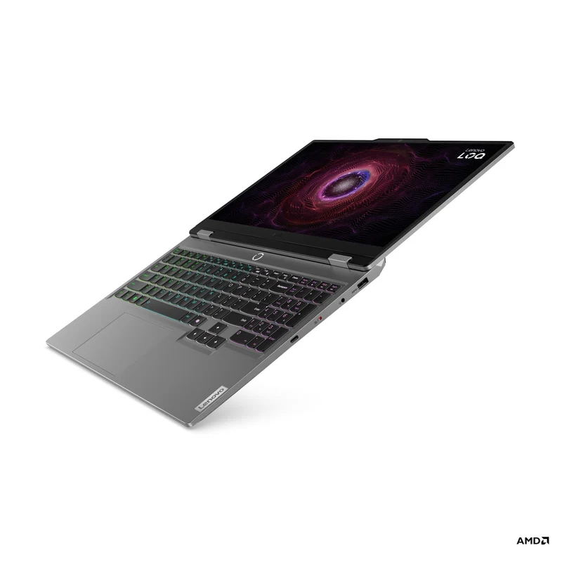 Lenovo LOQ 15ARP9 83JC00JEPH Gaming Laptop (Luna Grey) | 15.6" FHD (1920x1080) IPS 144Hz | Ryzen 5 7235HS | 12GB RAM | 512GB SSD | RTX 4050 | Windows 11 Home | Lenovo Modern Gaming Backpack