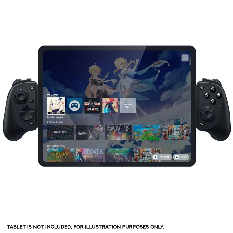 Razer Kishi V3 Pro XL USB-C Gaming Controller for Full-Sized iPad & Android Tablets