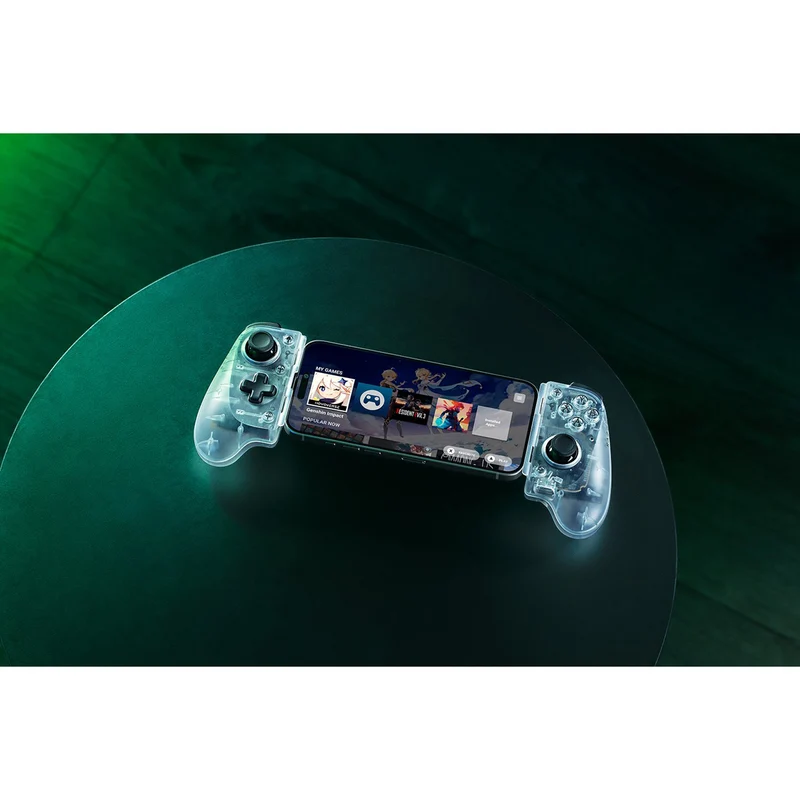 Razer Kishi V3 USB-C Gaming Controller for Android & iPhone (Black, Phantom White)