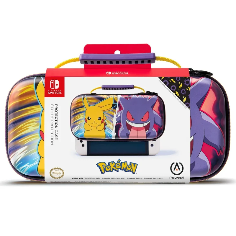 PowerA Protection Case for Nintendo Switch (Pikachu Vs Gengar) (NSCS0408-01)