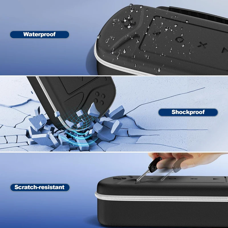 Tokluck 10-in-1 Accessories Set for Playstation Portal (Black) (NG-P5362)