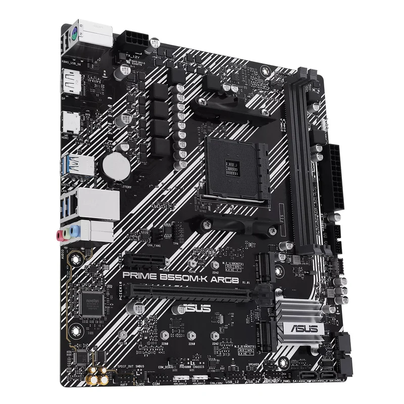 ASUS Prime B550M-K ARGB AM4 Motherboard