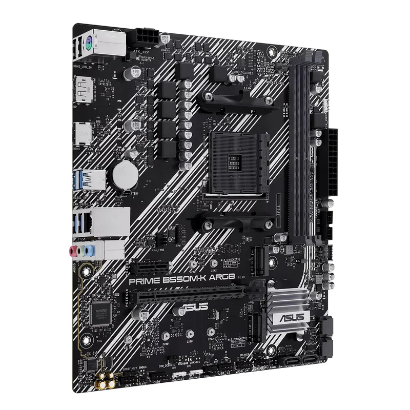 ASUS Prime B550M-K ARGB AM4 Motherboard