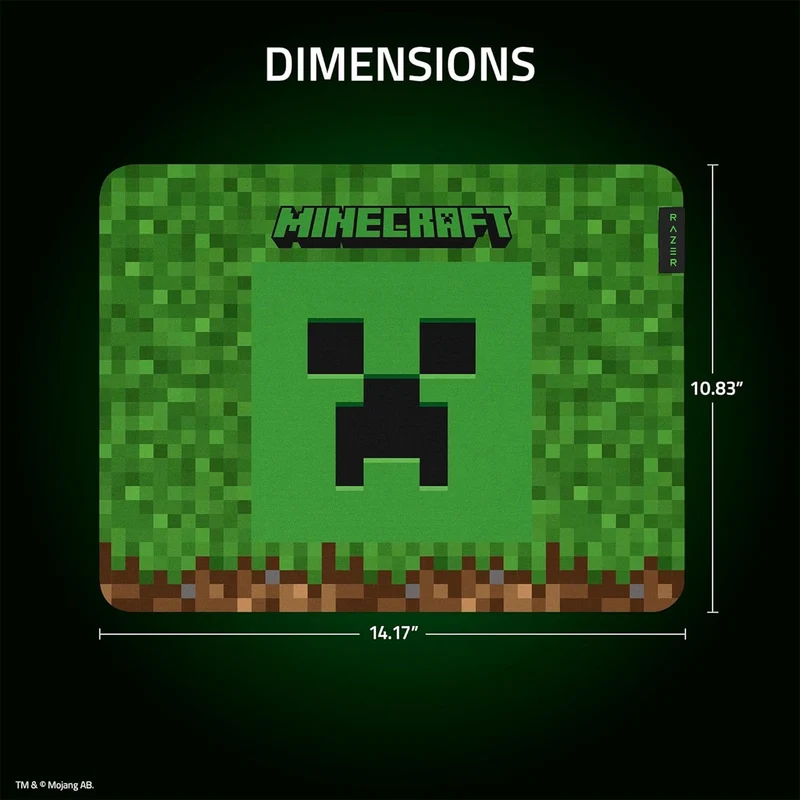 Razer Gigantus V2 Soft Gaming Mouse Mat (Medium) (Minecraft Edition)