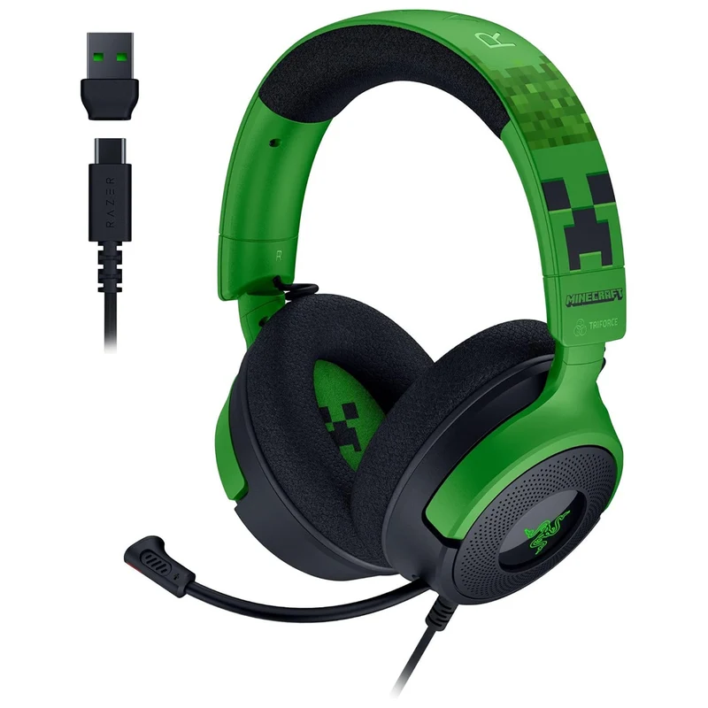 Razer Kraken V4 X Wired Gaming Headset (Minecraft Edition)