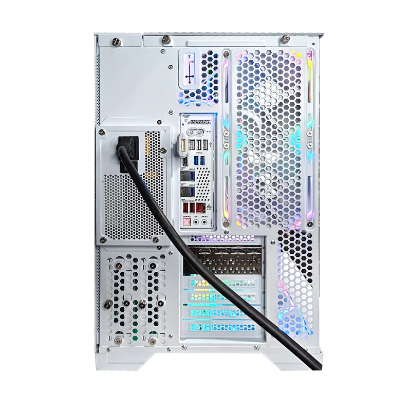 Ultra O11 Vision White Desktop Gaming PC | AMD Ryzen 7 9800X3D | 64GB RAM | 2TB SSD | RTX 5070 Ti | Windows 11 Pro