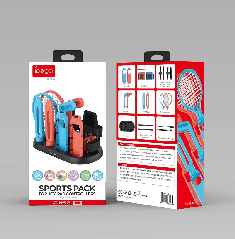 Ipega Sports Pack for Nintendo Switch 2 Joy-Pad Controller (PG-SW2008)