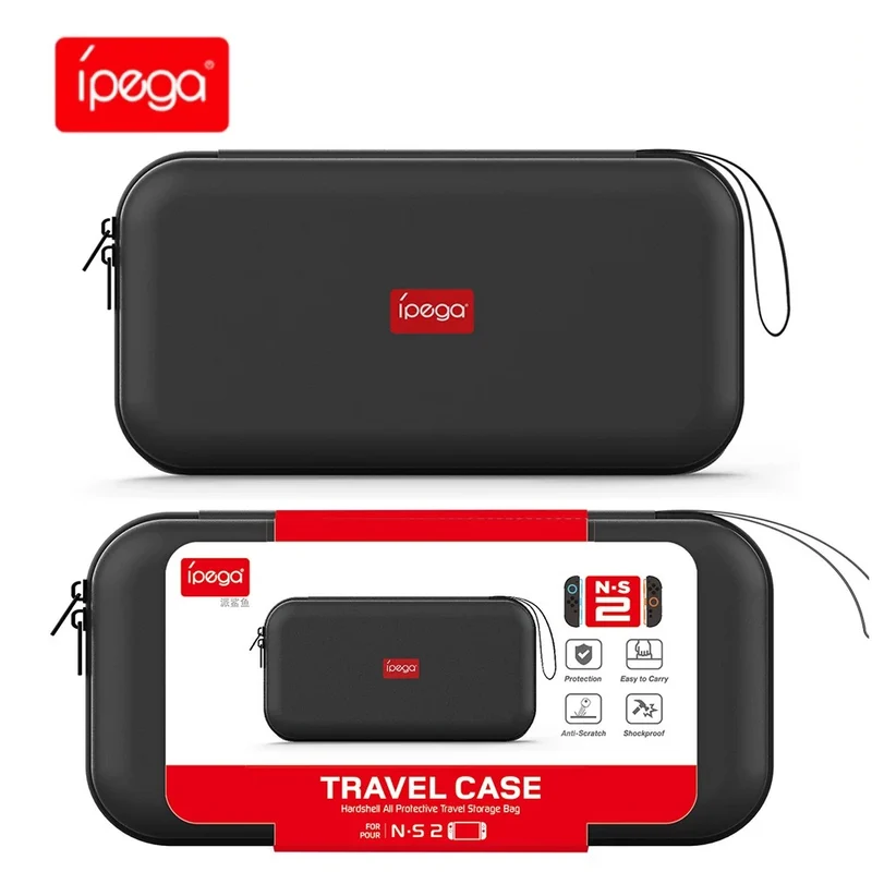 Ipega EVA Hardshell Travel Case for Nintendo Switch 2 (Black) (PG-SW2193P)