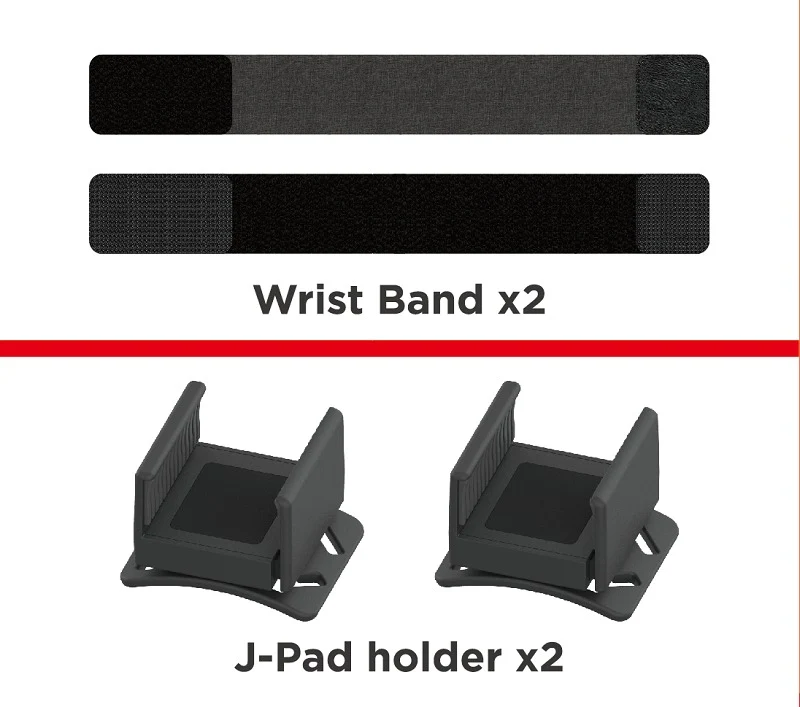 Ipega 6-in-1 Wrist Bands & Hand Wraps for Nintendo Switch 2 / Nintendo Switch OLED / Nintendo Switch (PG-SW2136)