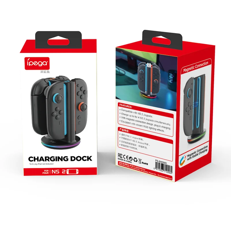 Ipega Square Seat Charging Dock for Nintendo Switch 2 (PG-SW2051)