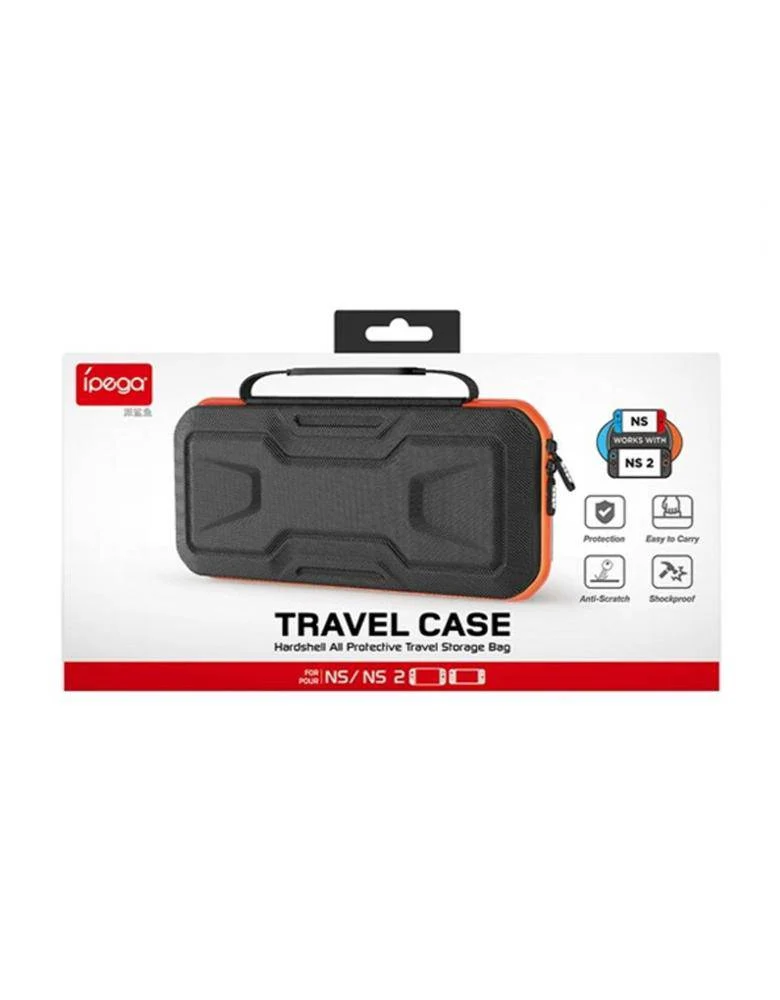 Ipega EVA Hardshell Travel Case for Nintendo Switch 2 / Nintendo Switch (Black) (PG-SW2004A)