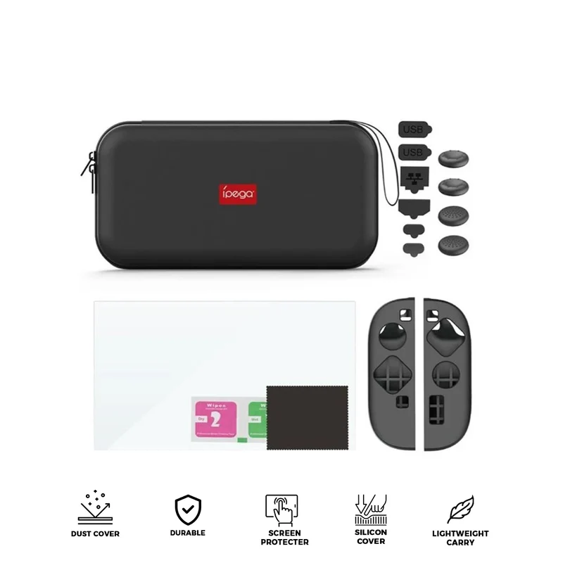 Ipega 9-in-1 Accessories Kit for Nintendo Switch 2 (PG-SW2194P)
