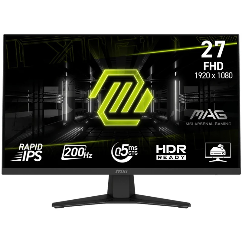 MSI MAG 274F 27" FHD (1920x1080) 200Hz 0.5ms GTG Rapid IPS Adaptive Sync Gaming Monitor
