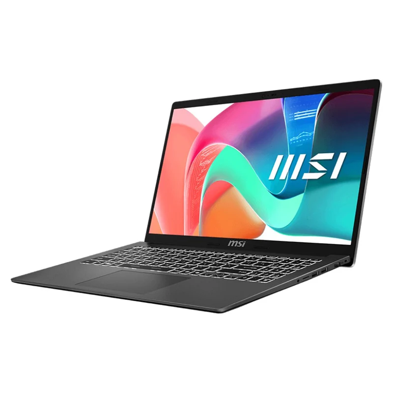 MSI Modern 15 F1MG-494PH Laptop (Platinum Gray) | 15.6" FHD (1920x1080) IPS | Intel Core 7 150U | 16GB RAM | 1TB SSD | Intel UHD Graphics | Windows 11 Home | MS Office Home & Student 2021 + MSI Sleeve Bag GP