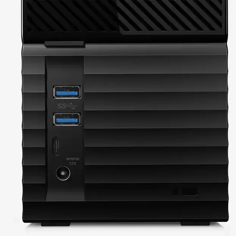 WD My Book Duo 20TB USB 3.2 Gen 1 USB-C/A 3.5" RAID Hard Drive (WDBFBE0200JBK-SESN)