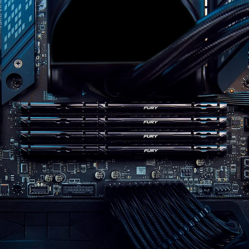 Kingston Fury Beast DDR5 5600MT/s CL36-38-38 1.25V EXPO/XMP Desktop Memory (8GB, 16GB) ((KF556C36BBE-8, KF556C36BBE-16)