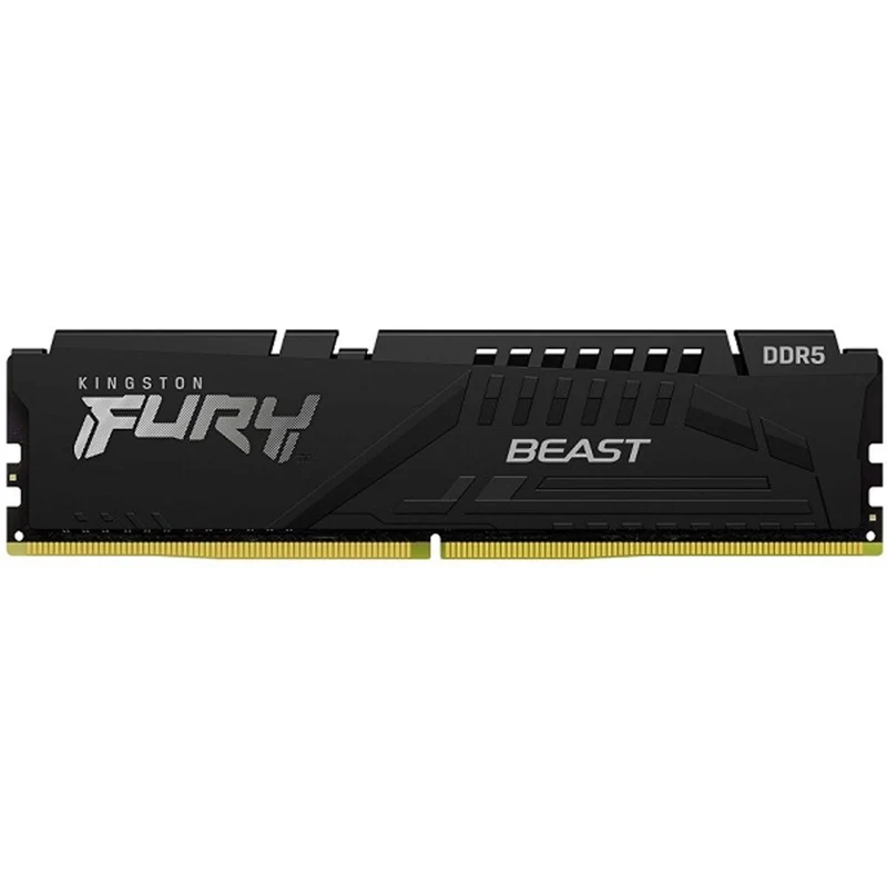 Kingston Fury Beast 16GB DDR5 6000MT/s CL36-44-44 1.35V EXPO/XMP Desktop Memory (KF560C36BBE2-16)