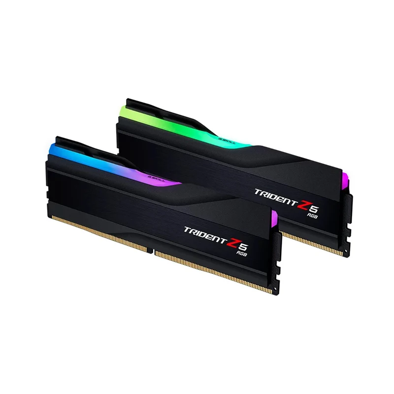 G.Skill Trident Z5 RGB 96GB (2x48GB) DDR5 6000Mhz CL30-36-36-96 1.35V Intel XMP Desktop Memory (F5-6000J3036F48GX2-TZ5RK)