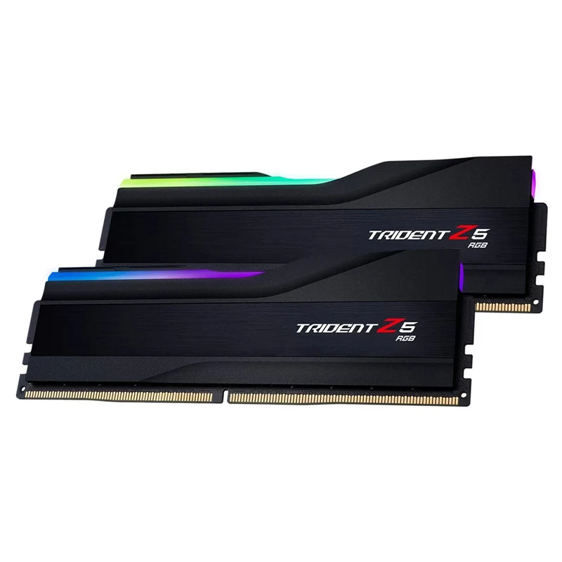 G.Skill Trident Z5 RGB 96GB (2x48GB) DDR5 6000Mhz CL30-36-36-96 1.35V Intel XMP Desktop Memory (F5-6000J3036F48GX2-TZ5RK)