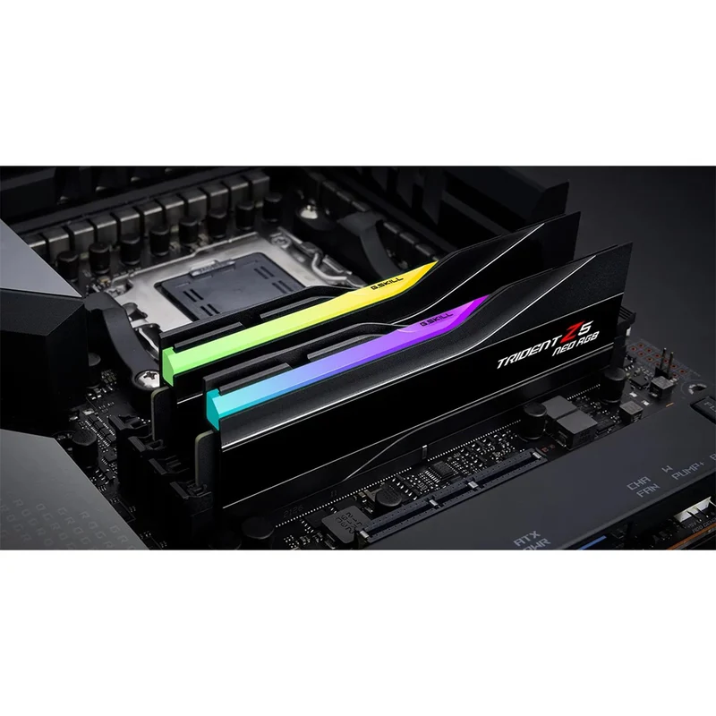 G.Skill Trident Z5 Neo RGB 96GB (2x48GB) DDR5 6000Mhz CL30-36-36-96 1.35V AMD Expo Desktop Memory (F5-6000J3036F48GX2-TZ5NR)