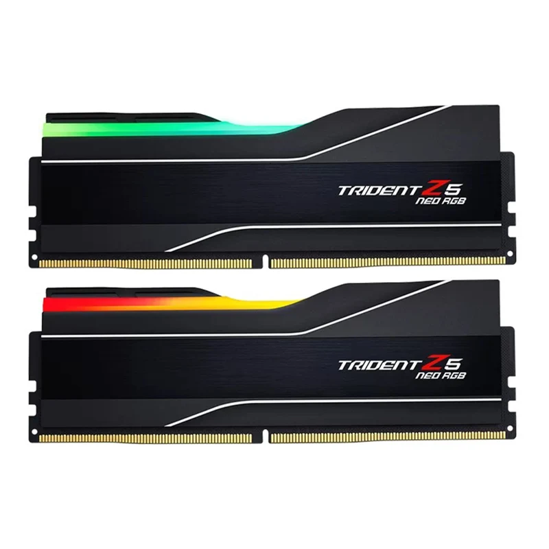 G.Skill Trident Z5 Neo RGB 96GB (2x48GB) DDR5 6000Mhz CL30-36-36-96 1.35V AMD Expo Desktop Memory (F5-6000J3036F48GX2-TZ5NR)