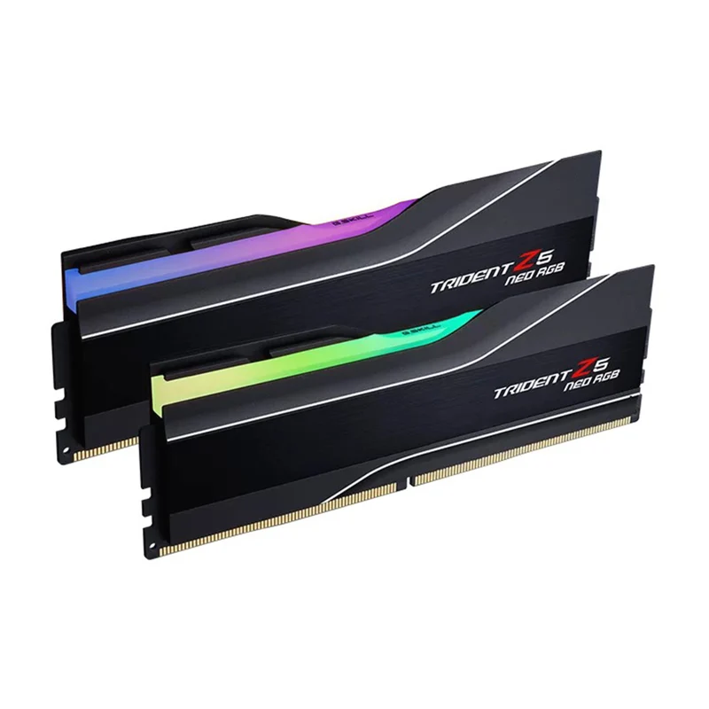 G.Skill Trident Z5 Neo RGB 96GB (2x48GB) DDR5 6000Mhz CL30-36-36-96 1.35V AMD Expo Desktop Memory (F5-6000J3036F48GX2-TZ5NR)