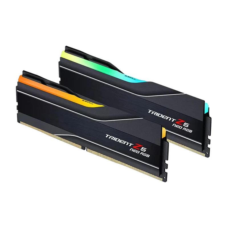 G.Skill Trident Z5 Neo RGB 96GB (2x48GB) DDR5 6000Mhz CL30-36-36-96 1.35V AMD Expo Desktop Memory (F5-6000J3036F48GX2-TZ5NR)