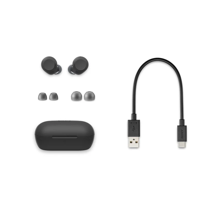 Sony WF-C710N Wireless Noise Cancelling Earbuds (Black, White, Pink, Glass Blue)