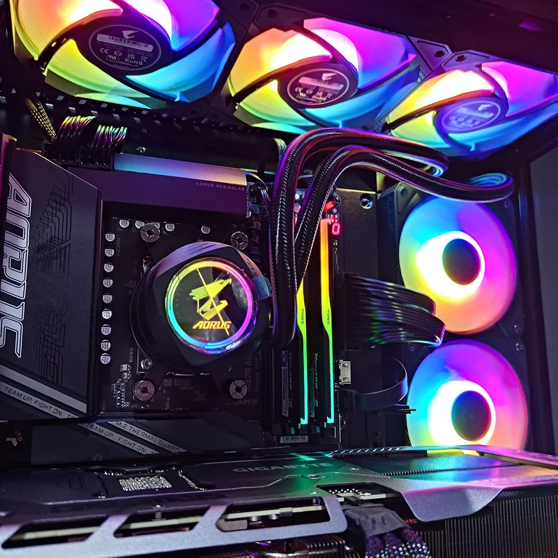 Ultra Arcee DY470 Black Desktop Gaming PC | AMD Ryzen 7 7800X3D | 64GB RAM | 2TB SSD | RTX 5070 TI | Windows 11 Pro