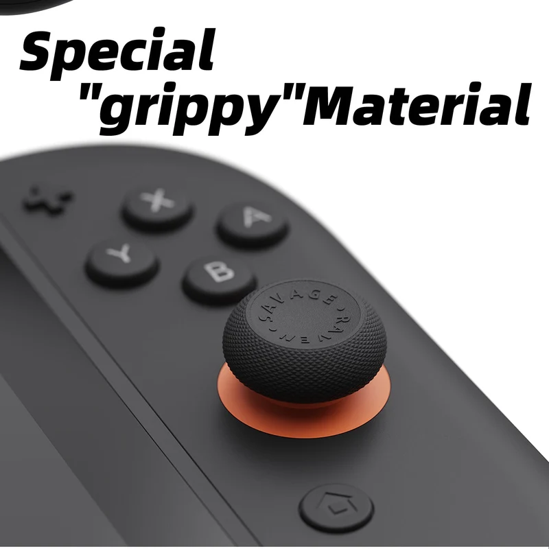 Skull & Co. Thumb Grip for Nintendo Switch 2 (Black, Neon Blue/Red, Galactic Purple, Light Purple/Light Green, Blue/Yellow)