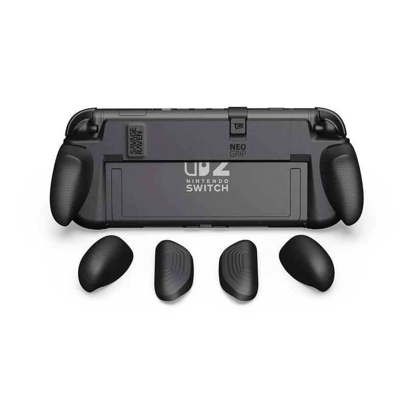 Skull & Co. NeoGrip Bundle for Nintendo Switch 2 (Black) (NS2NGSET-BK)