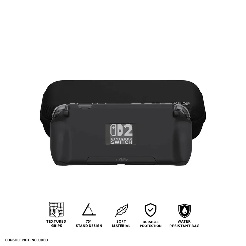 Skull & Co. StandGrip Bundle for Nintendo Switch 2 (Black) (NS2SGSET-BK)