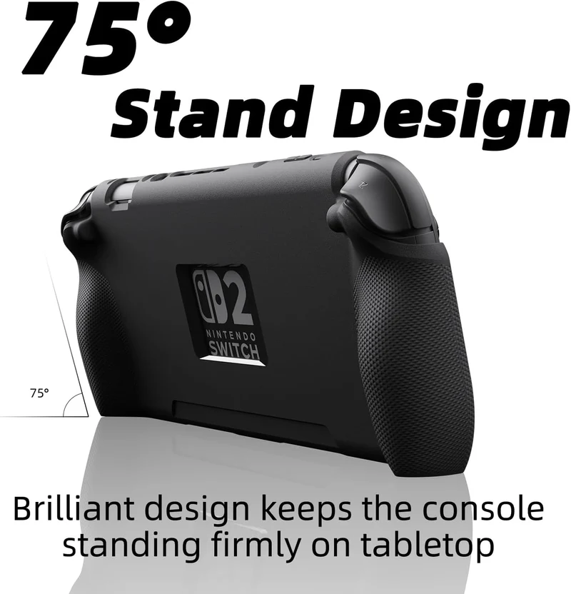 Skull & Co. StandGrip Bundle for Nintendo Switch 2 (Black) (NS2SGSET-BK)