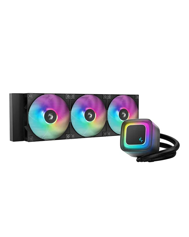 Deepcool LE360 V2 ARGB 360mm Liquid CPU Cooler (Black) (R-LE360-BKAMMC-G-2)