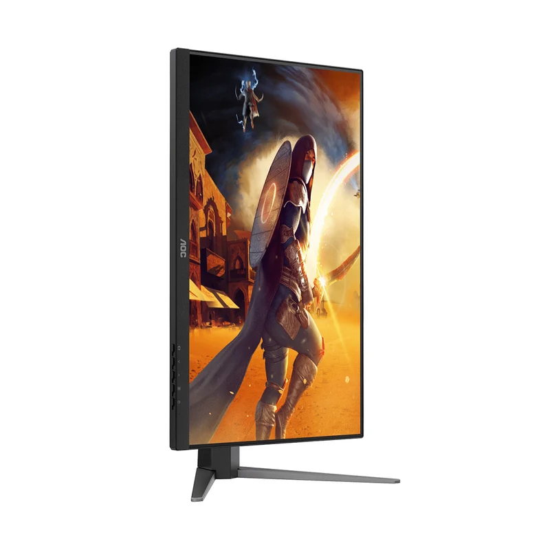 AOC 27G4H/71 27" FHD (1920x1080) IPS 200Hz 0.3Ms Adaptive-Sync Gaming Monitor with Height / Tilt / Swivel / Pivot Adjustment (Black/Red)