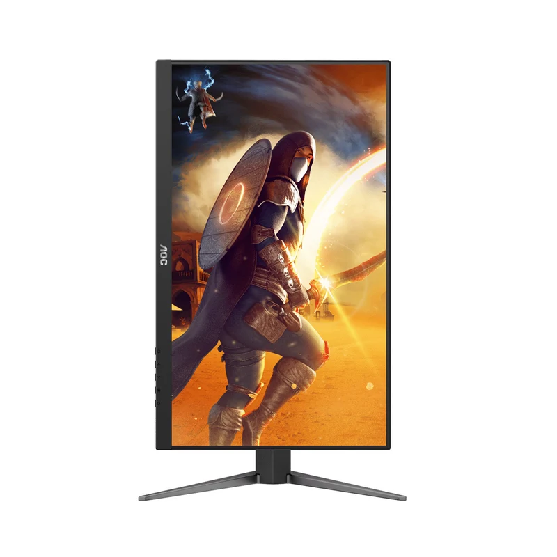 AOC 24G4H 24" FHD (1920x1080) IPS 200Hz 0.3Ms Adaptive-Sync Gaming Monitor with Height / Tilt / Swivel / Pivot Adjustment (Black/Red)