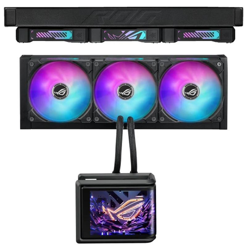 Asus ROG RYUO IV SLC 360 ARGB CPU Liquid Cooler (Black)