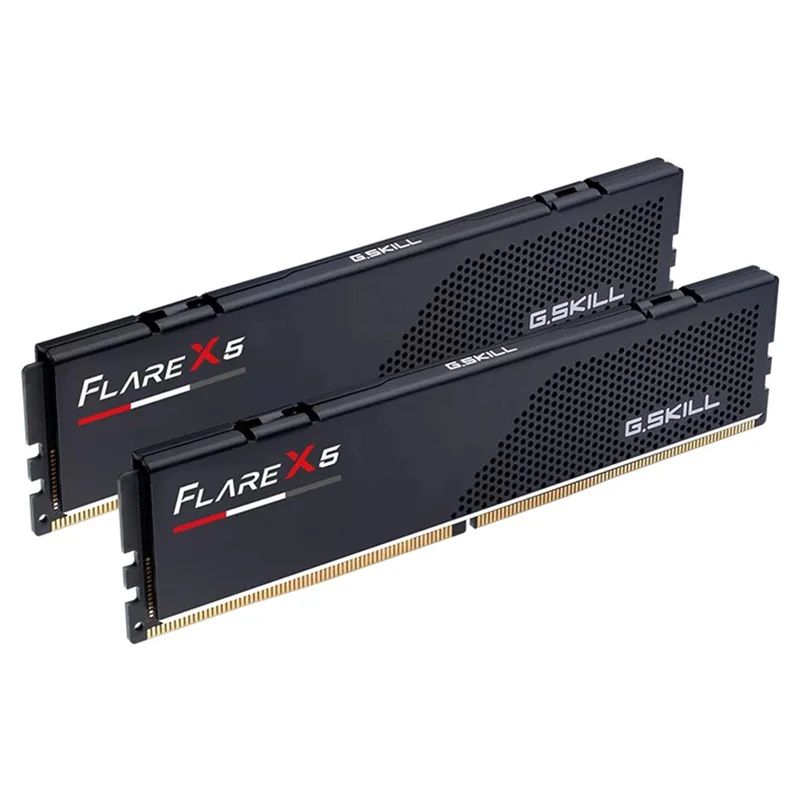 G.Skill Flare X5 64GB (32GBx2) DDR5 6000 MT/s CL36-36-36-96 1.35V Intel XMP / AMD EXPO Desktop Memory (Matte Black) (F5-6000J3636F32GX2-FX5)