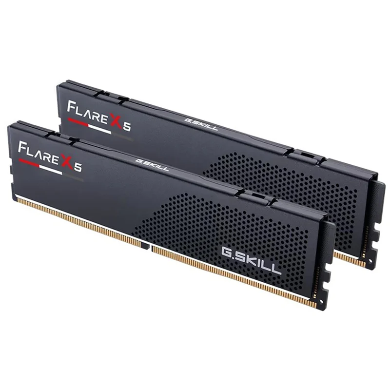 G.Skill Flare X5 64GB (32GBx2) DDR5 6000 MT/s CL36-36-36-96 1.35V Intel XMP / AMD EXPO Desktop Memory (Matte Black) (F5-6000J3636F32GX2-FX5)